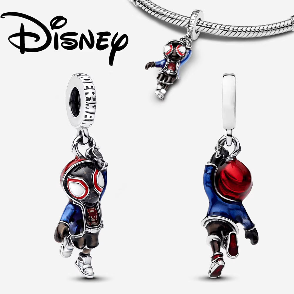 Miles Spaider Man Charm s925