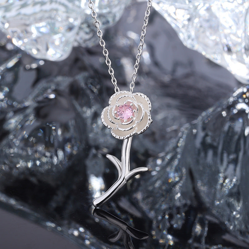 Cherry Blossom Colgante plata de ley s925