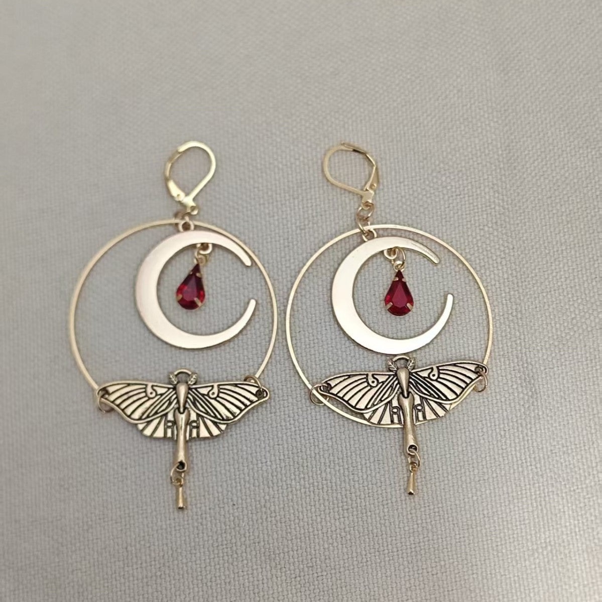 Pendientes Moon Estilo Boho