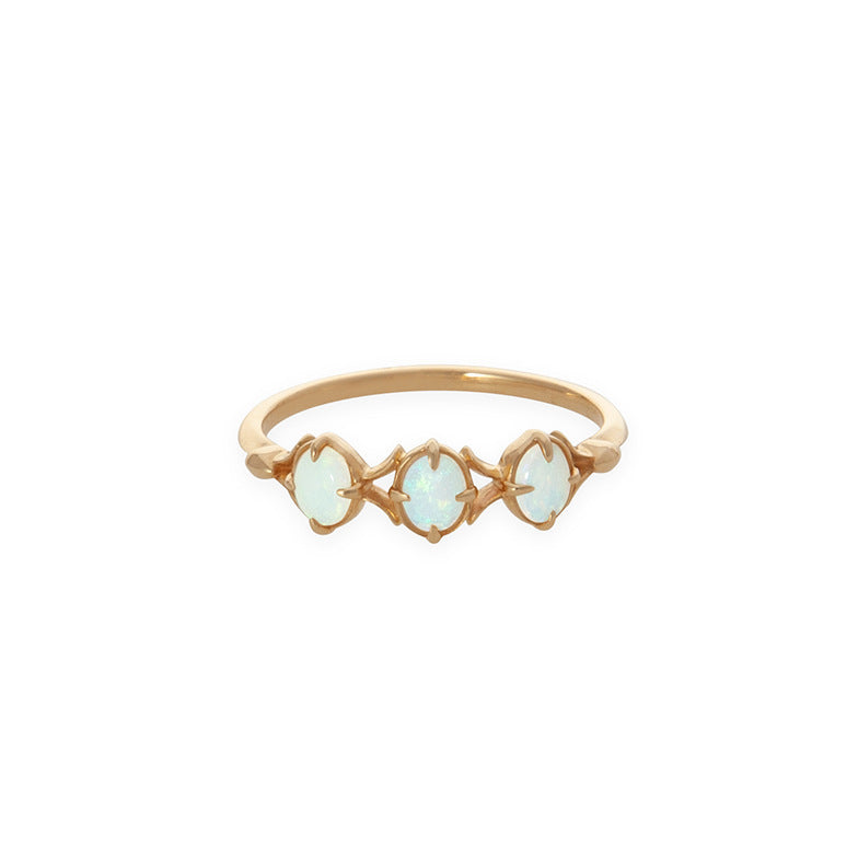 Luz Japonesa Anillo de plata de ley 925