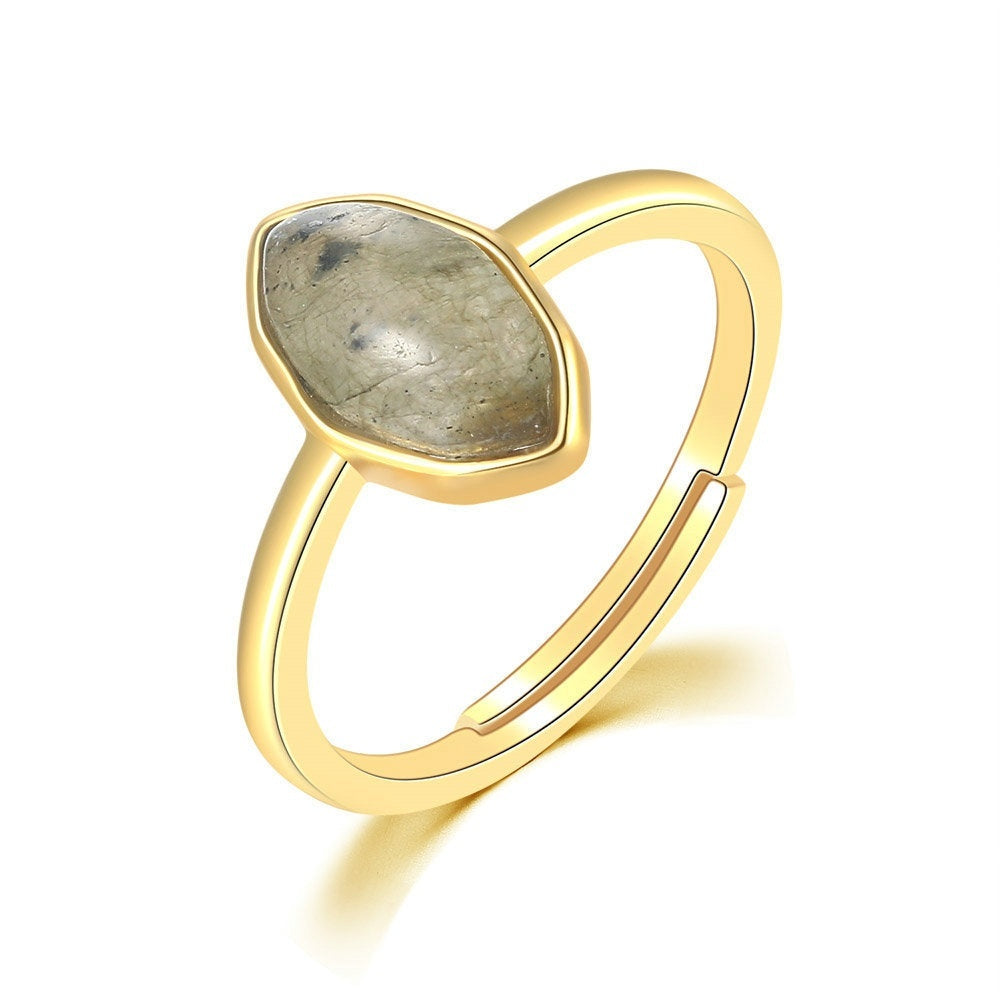 Set completo - Anillo y Pendiente. Estilo Coreano- Plata de ley 925