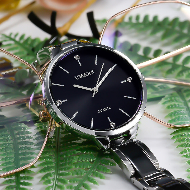 Reloj de Ceramica Diamonds Waterproof