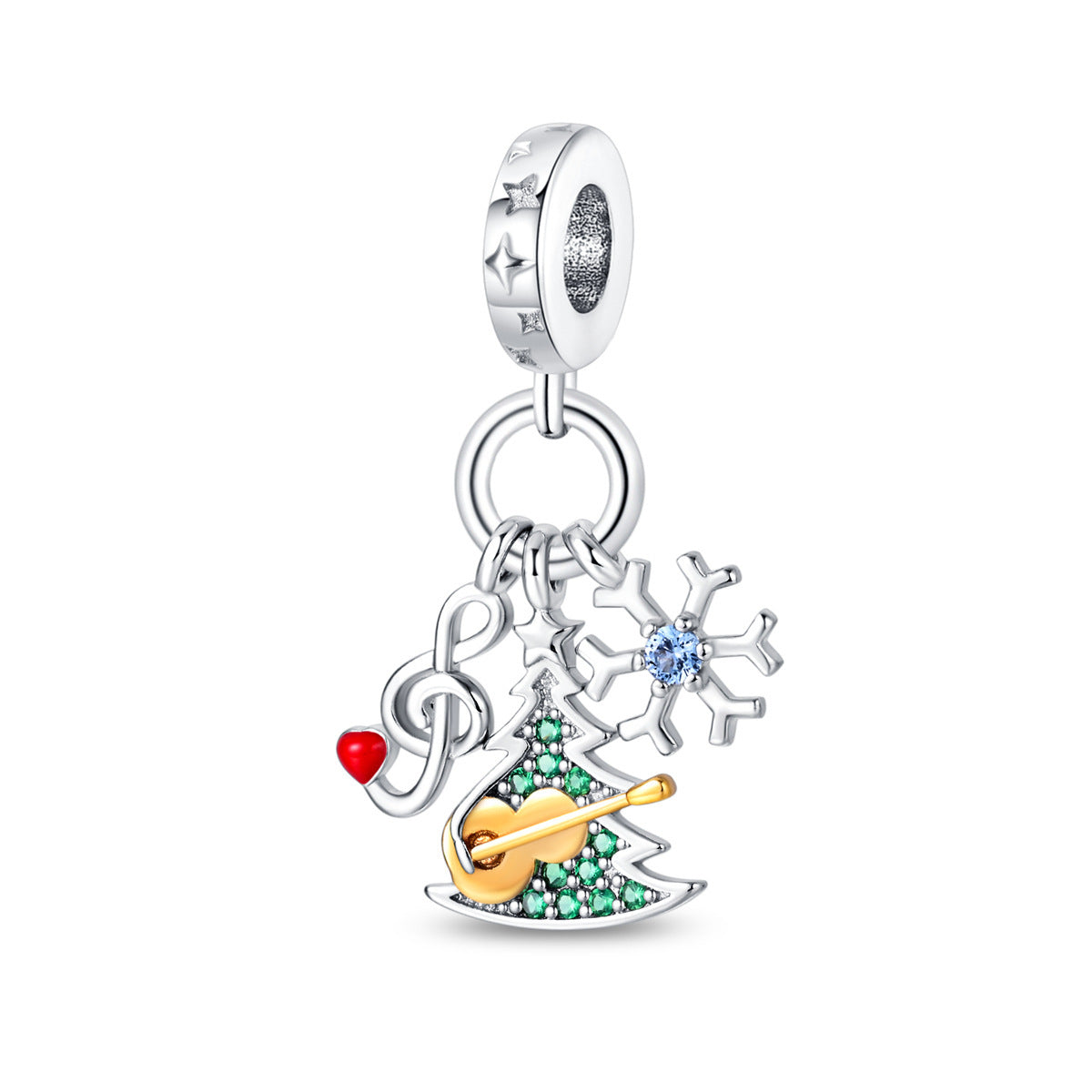 Charms Motivos Navideños Plata de Ley s925
