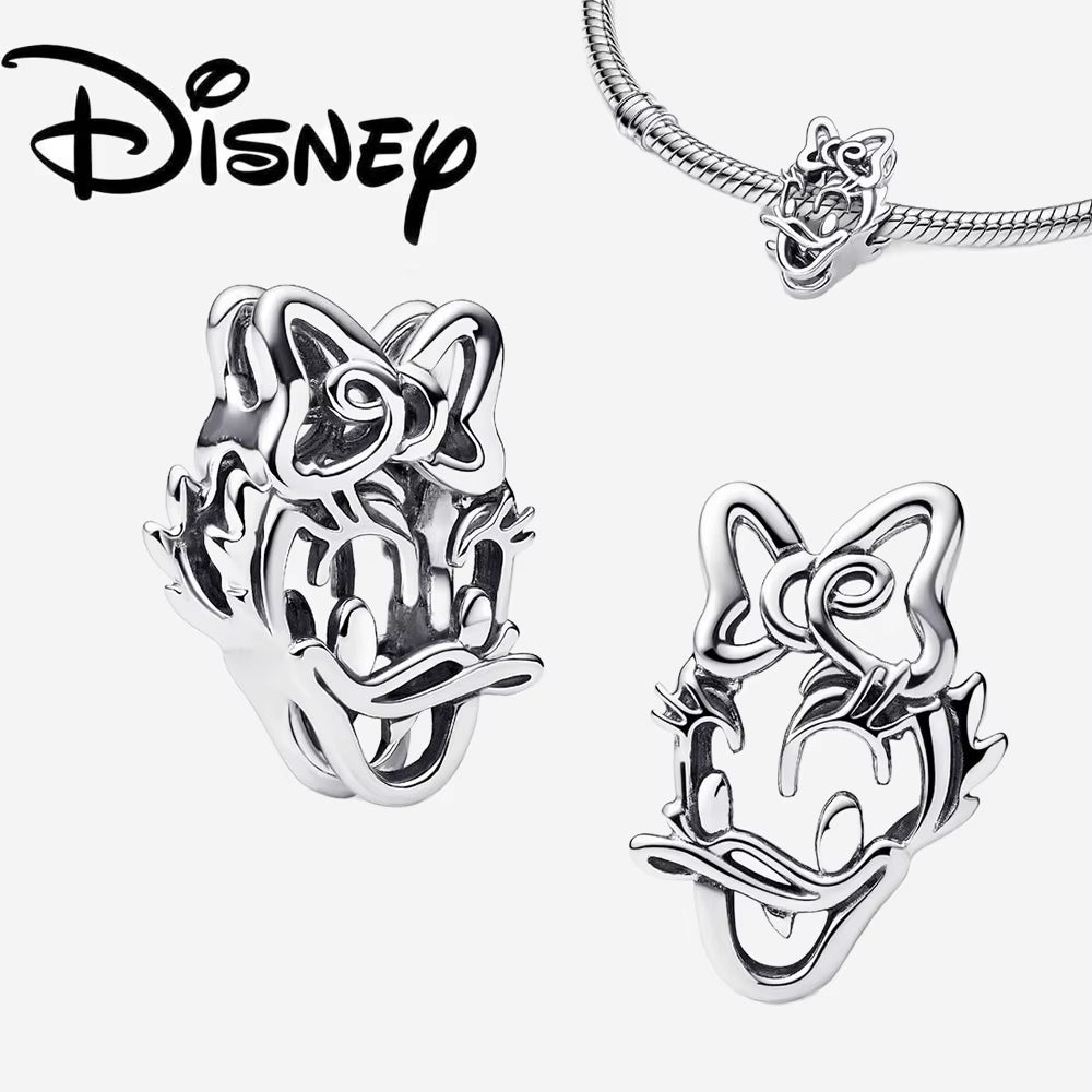 Dumbo Pascal Cheshire Cat Alien 925 Sterling Silver Dangle Charms 925 Plata Fit Original Bracelet Beads Jewelry Gift DIY