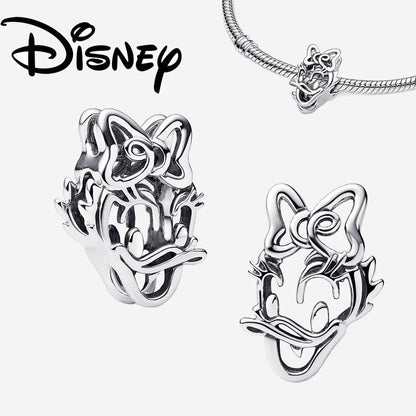 Dumbo Pascal Cheshire Cat Alien 925 Sterling Silver Dangle Charms 925 Plata Fit Original Bracelet Beads Jewelry Gift DIY