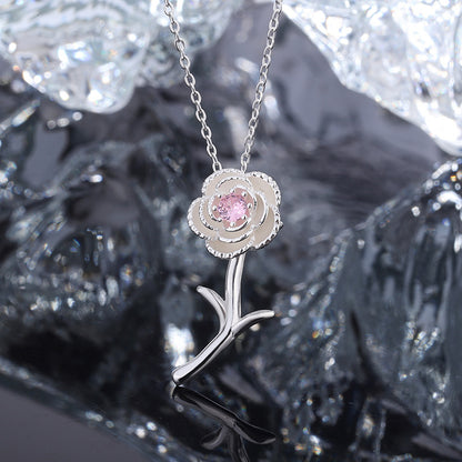 Cherry Blossom Colgante plata de ley s925