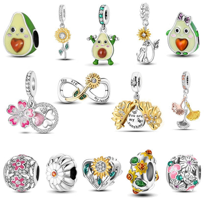 Frutis Charms. Plata de Ley s925