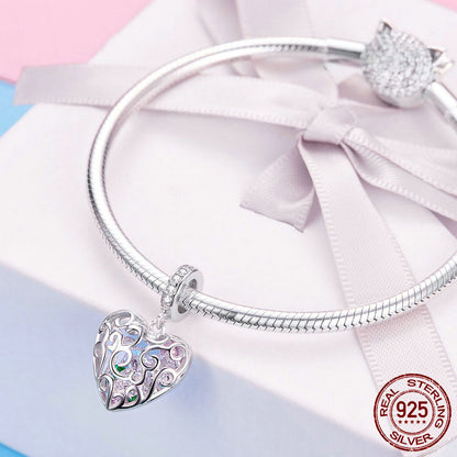 “Un corazón que late a tu ritmo ✨ Plata 925, brillo eterno