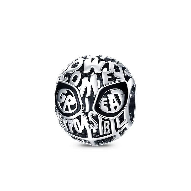 925 Sterling Silver Red Spider Heart Charms Beads Earrings Bracelet Fit 925 Original Bracelets DIY Birthday Jewelry Gifts