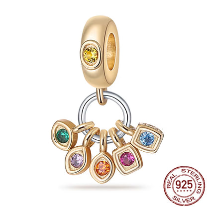 Charm Gema del Infinito en Plata 925