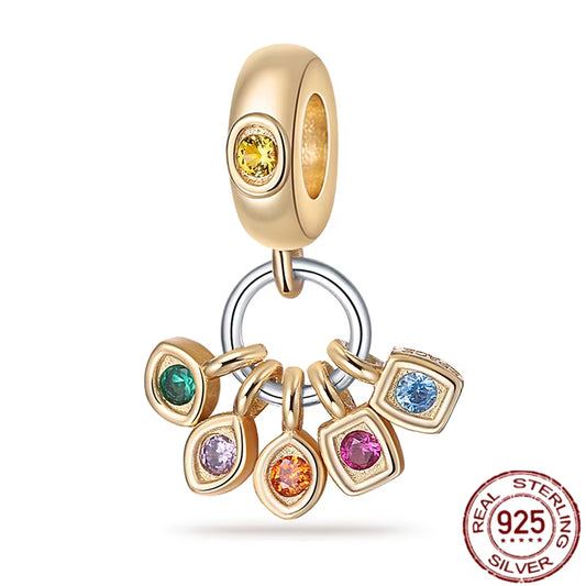 Charm Gema del Infinito en Plata 925