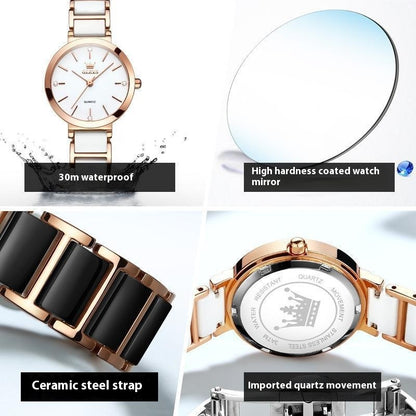 Reloj de Cuarzo para Mujer — Elegancia que Acompaña tu Ritmo ⌚✨