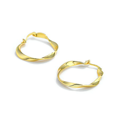 Pendientes de Aros plata d ley 925