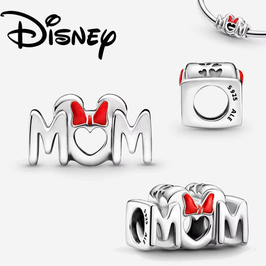 Charm MOM Mickey en Plata 925s