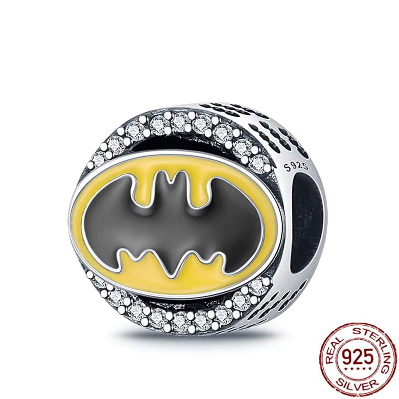Charm Batman en Plata 925