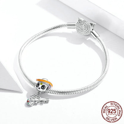 Charm Miguel Guitarrista (Halloween) ✨ Plata de Ley s925