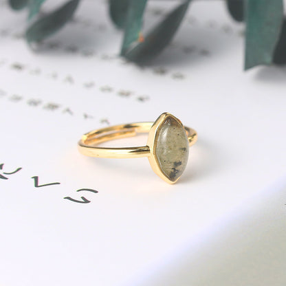 Set completo - Anillo y Pendiente. Estilo Coreano- Plata de ley 925