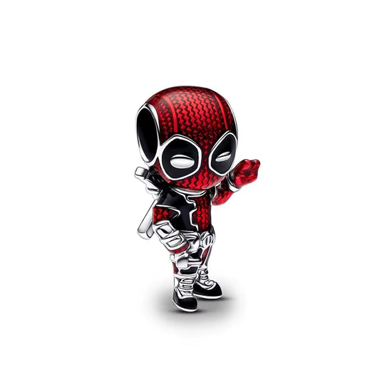 Charm Deadpool en Plata 925