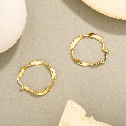Pendientes de Aros plata d ley 925