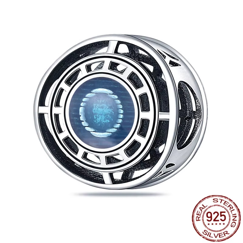 Reactor Iron Man Charm s925