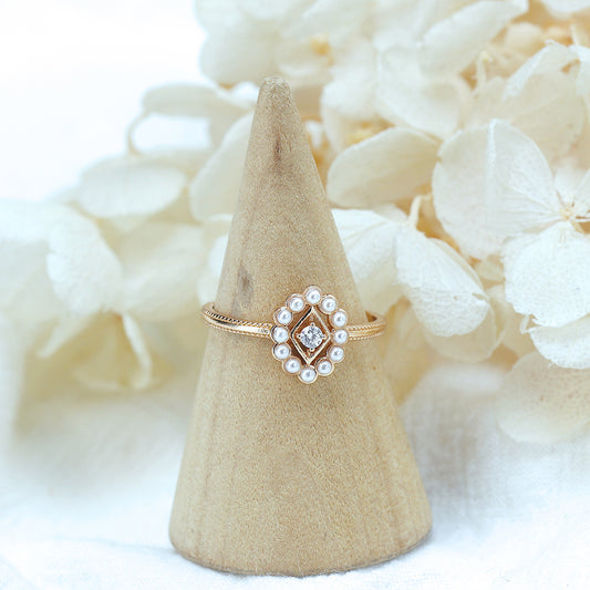 Fashion Commuting Pearl Ring