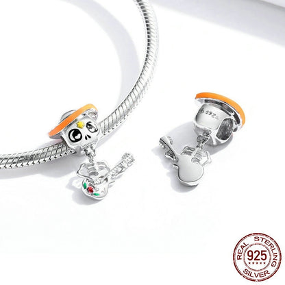 Charm Miguel Guitarrista (Halloween) ✨ Plata de Ley s925