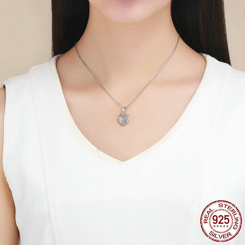 “Un corazón que late a tu ritmo ✨ Plata 925, brillo eterno