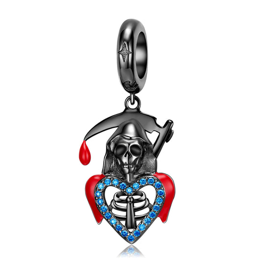 Charms “Sickle Skull” S925 para Halloween ✨🖤