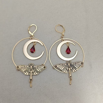 Pendientes Moon Estilo Boho
