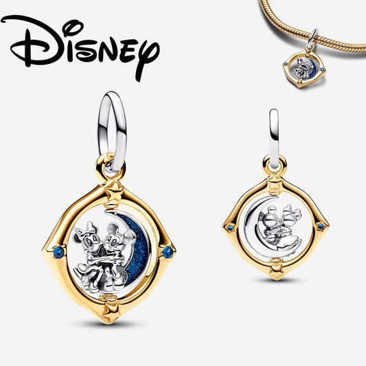 Charm Luna Mickey & Minnie 925s